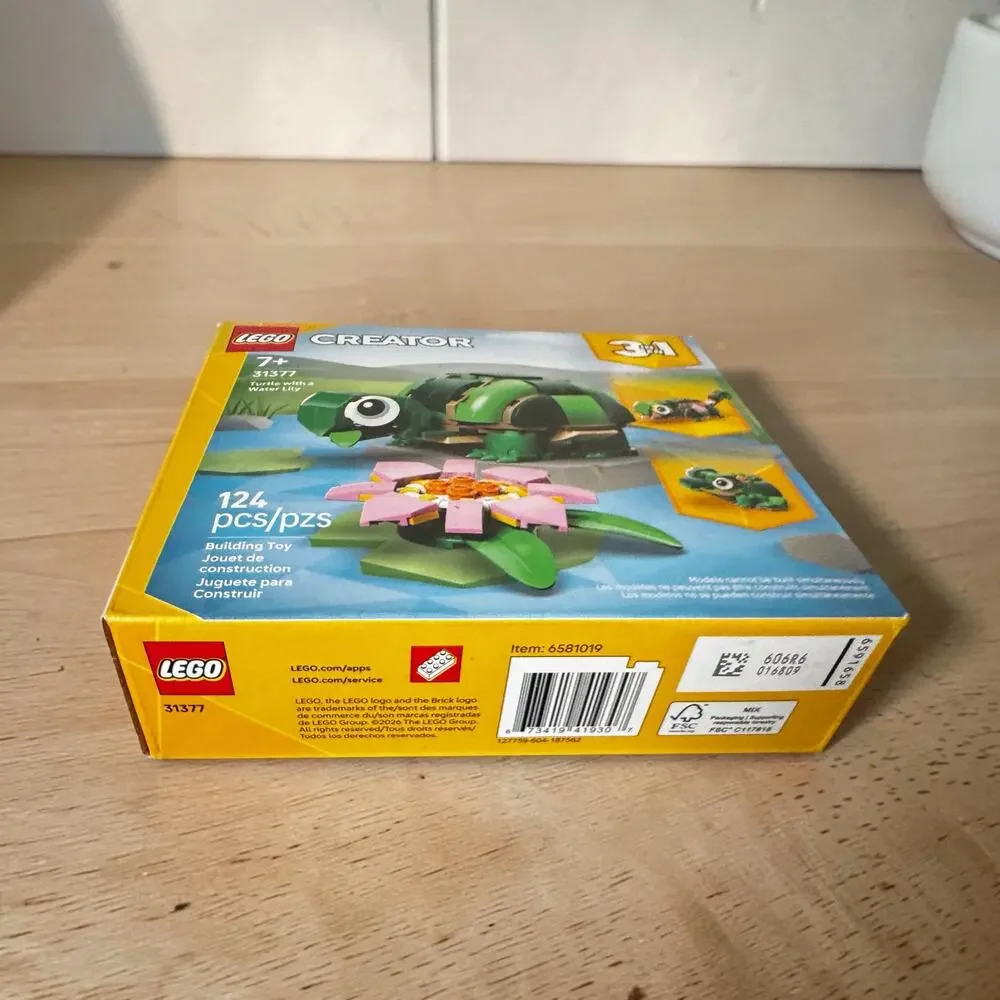 LEGO Creator 3 in 1 Animal Set Lot Tropical Toucan Turtle Water Lily New Sealed